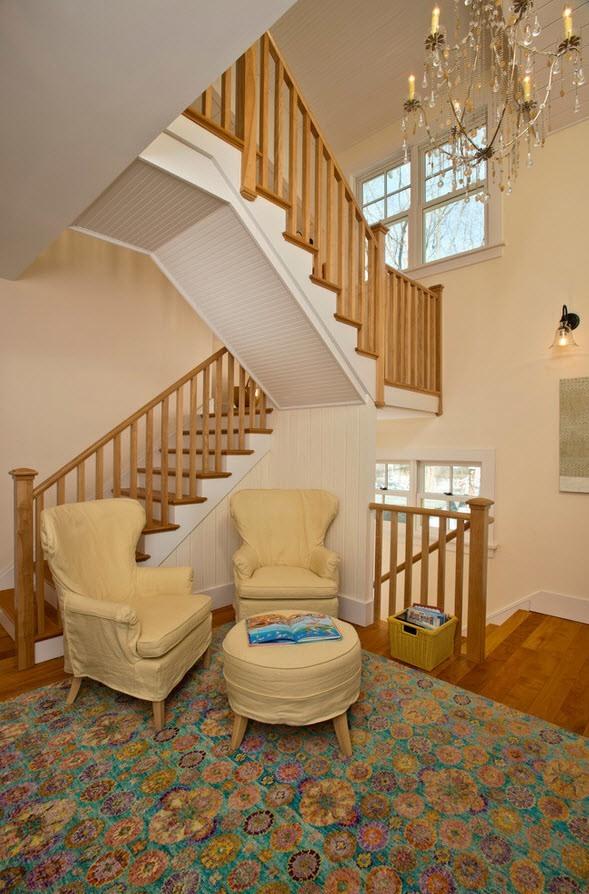 лестница на дачу на 2 этаж