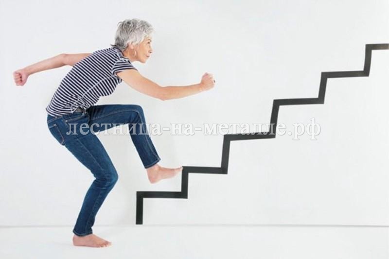 высокие ступени