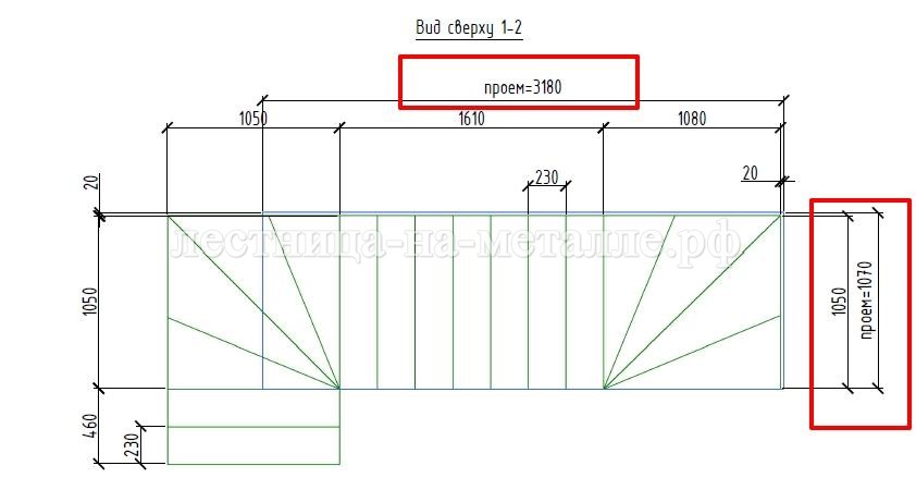 проем маленький