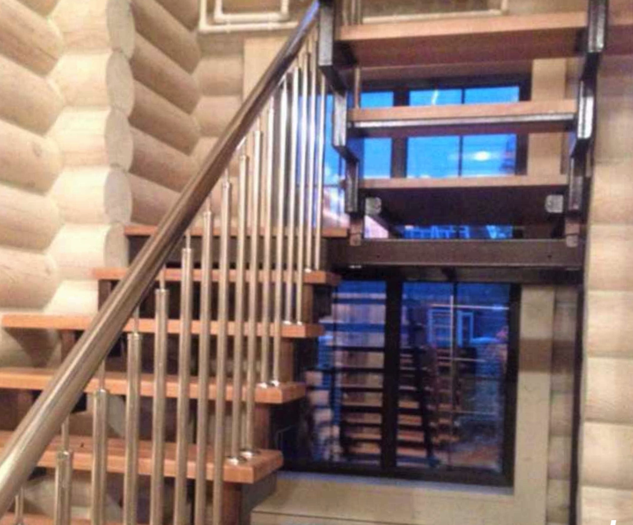 открытый каркас с отделкой