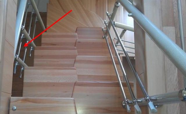 неправильно установлены ограждения