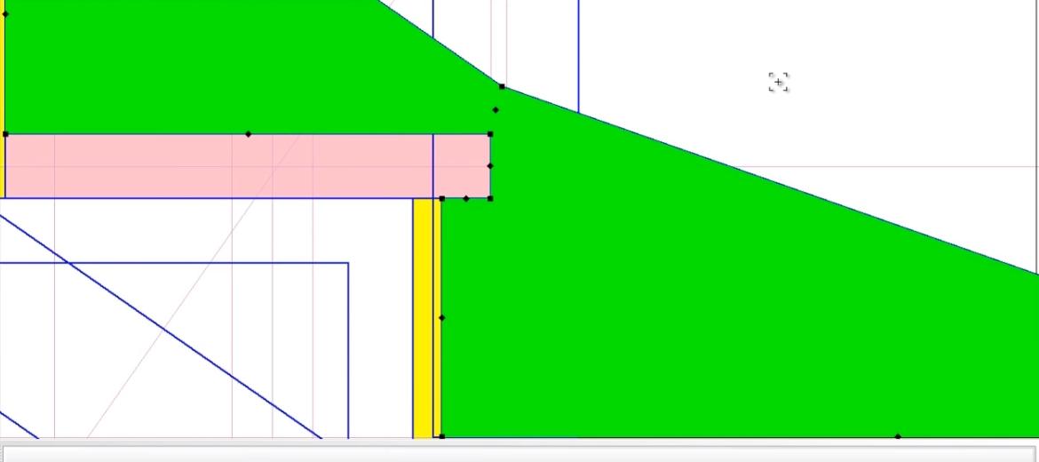 чертеж лестницы компас