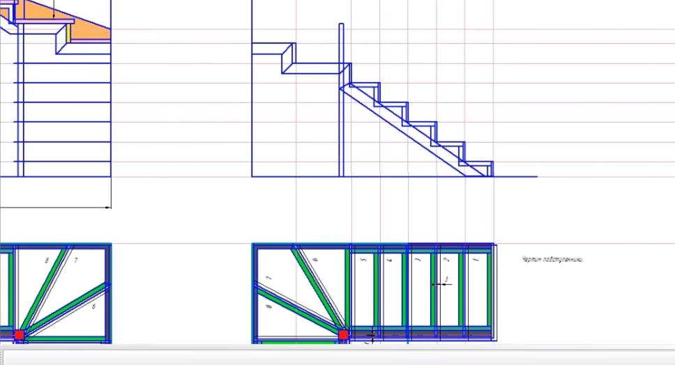 чертим подступенники