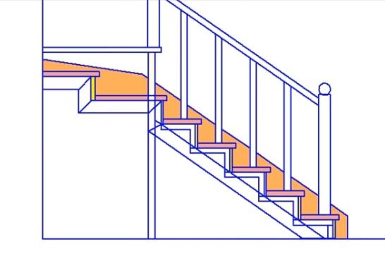 проект лестницы компас