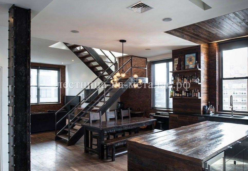 лестница лофт
