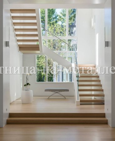 открытая лестница в доме