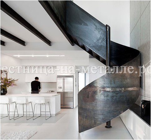 винтовая лестница лофт