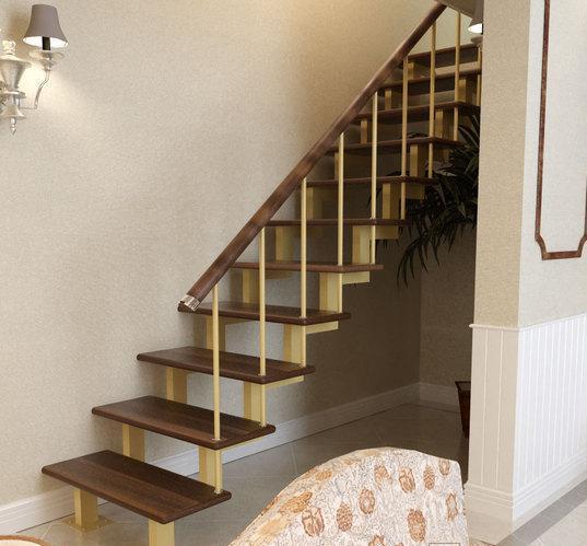 серийная лестница на дачу