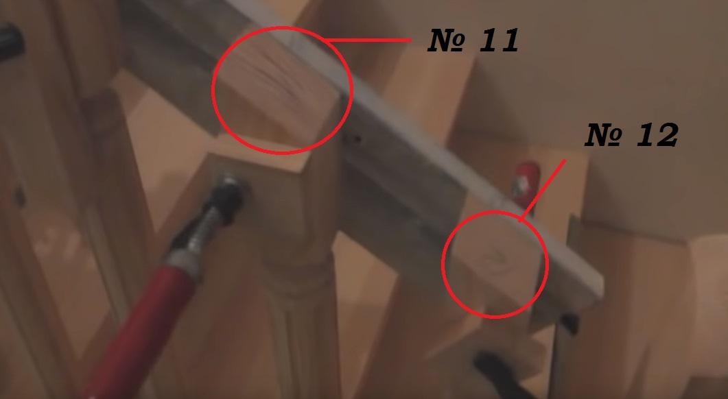 маркируем балясины