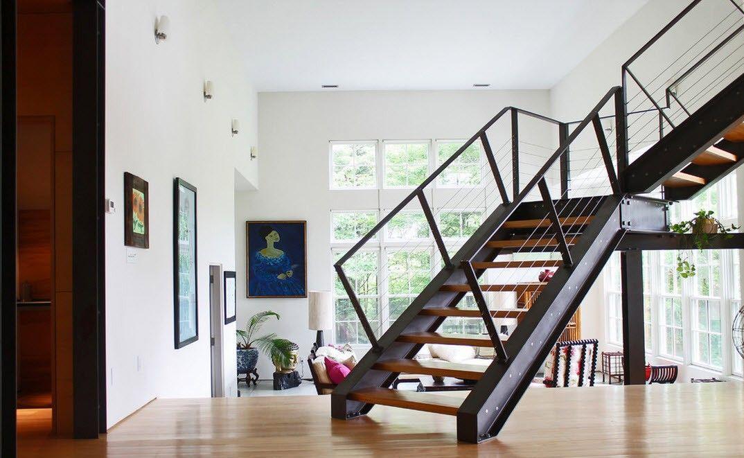 лестница на тетивах