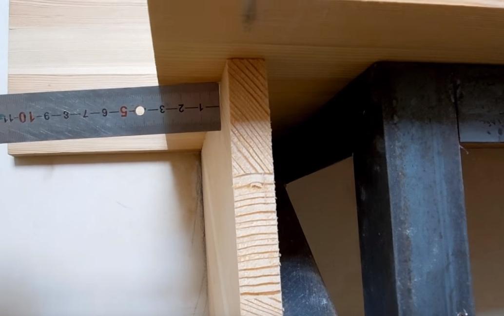 проверяем боковой срез