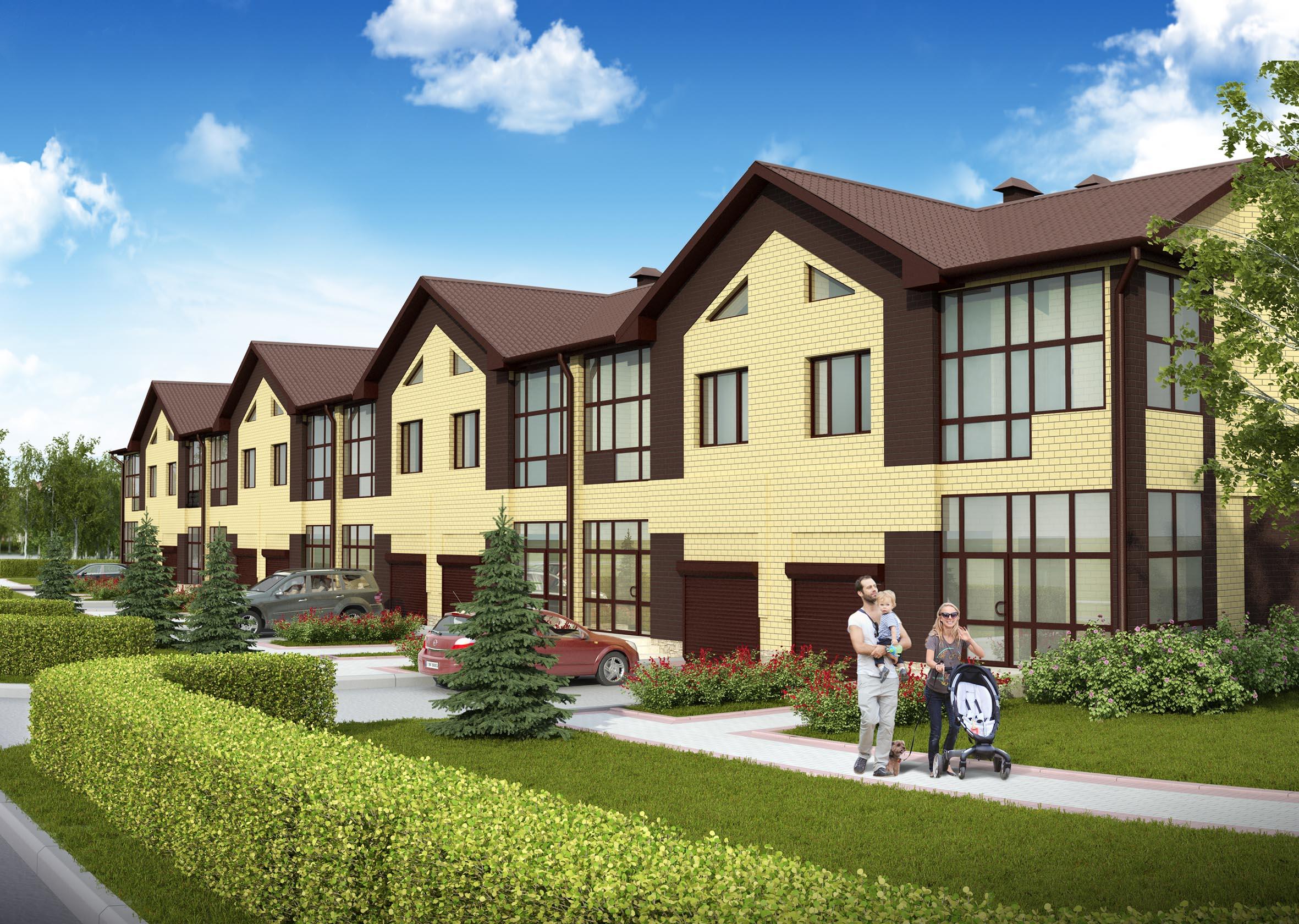 Типичный таунхаус