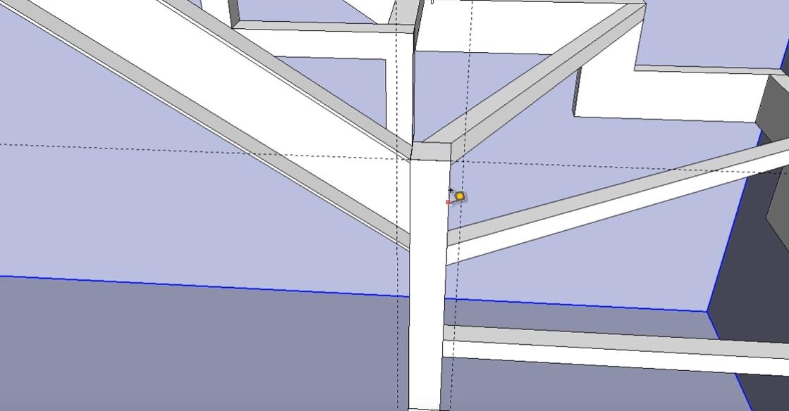 горизонтальная вспомогательная линия