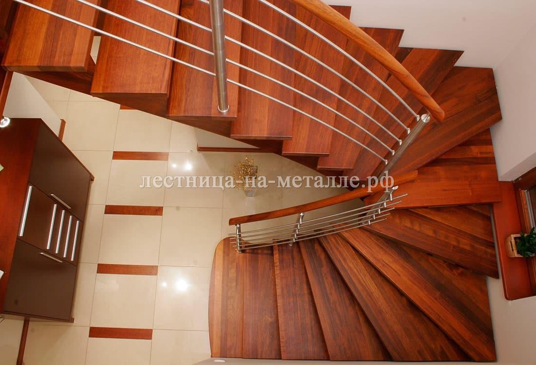 лестница с забежными ступенями