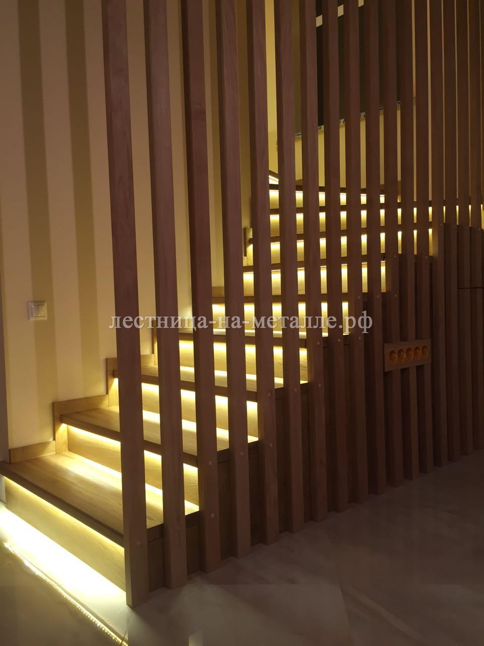 6 забежных ступеней